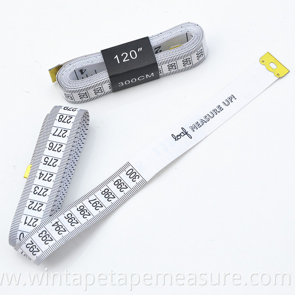 120inch white promotional 3m tapes medical tailoring sewing items tape measure and custom with Logo